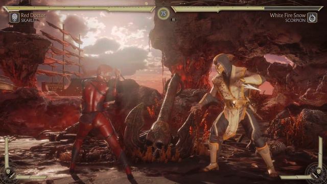 Mortal Kombat 11 - Skarlet vs Scorpion смотреть онлайн