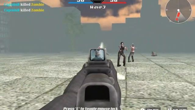 How to kill zombie dogs and get a 100 streak alone in Masked Forces: Zombie Survival смотреть онлайн