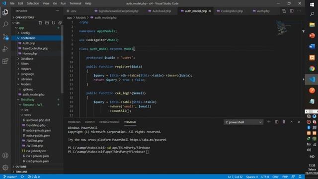 Demo JSON Web Token (JWT) Menggunakan Codeigniter 4 dan uji coba dengan Postman di Windows смотреть онлайн
