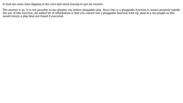 Wordpress: Is it legal to redefine wp_password_change_notification in a mu plugin? (4 Solutions!!) смотреть онлайн