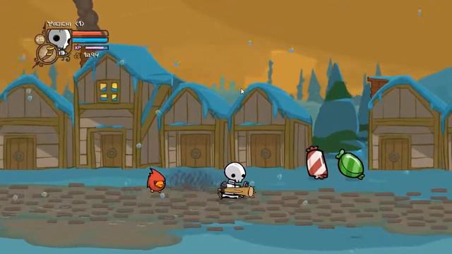 Lets Complete Castle Crashers - Part 8 - Ice, Ice. Maybe? смотреть онлайн