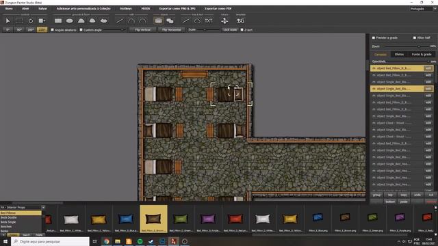 Battle Map RPG 021 - Mane Temple (Dungeon Painter Studio) смотреть онлайн