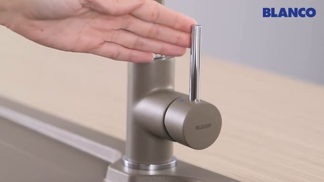 BLANCO MIDA S кухонный смеситель с выдвижным изливом смотреть онлайн