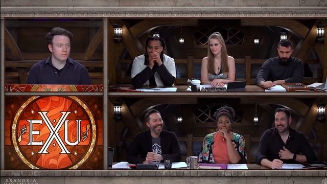 Travis Can't Stop Laughing At Sam's Plus One | Critical Moments EXU Calamity смотреть онлайн