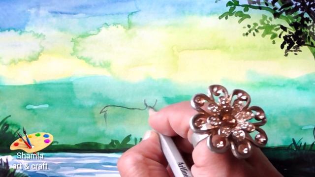 This DETAIL Will CHANGE How You Watercolor Paint! смотреть онлайн