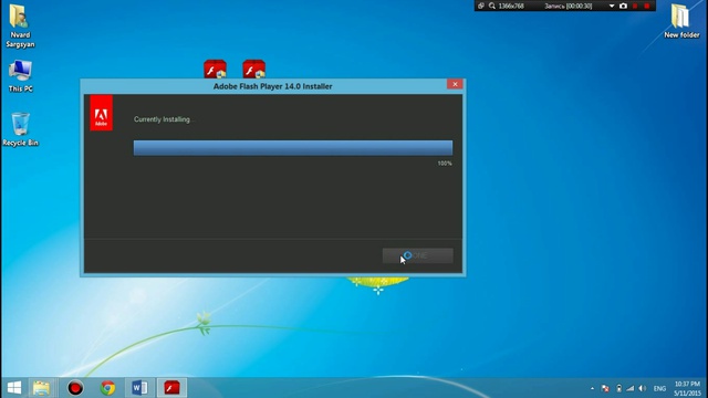 Adobe Flash-ի տեղադրումը համակարգչում смотреть онлайн