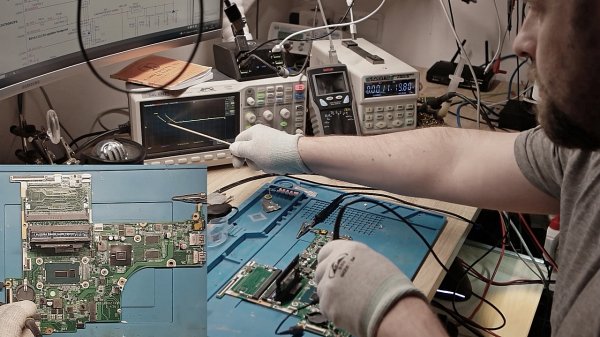 Quanta x12a - поиск короткого замыкания на плате без ЛБП, bq24780 не открываются входные ключи