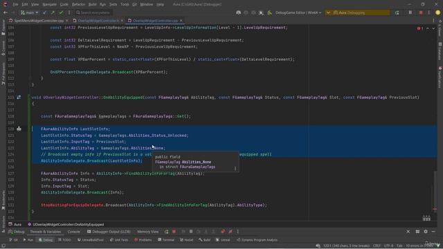 24-31. Updating the Overlay When Equipping Abilities смотреть онлайн