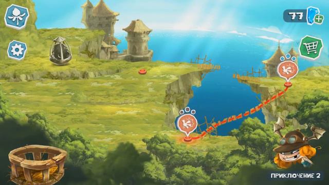 Android Game. Rayman Adventures #1 смотреть онлайн
