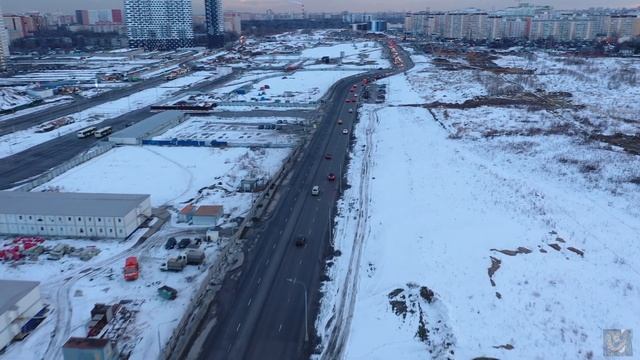 Северо-Восточная хорда от улицы Маресьева до Косинского шоссе смотреть онлайн