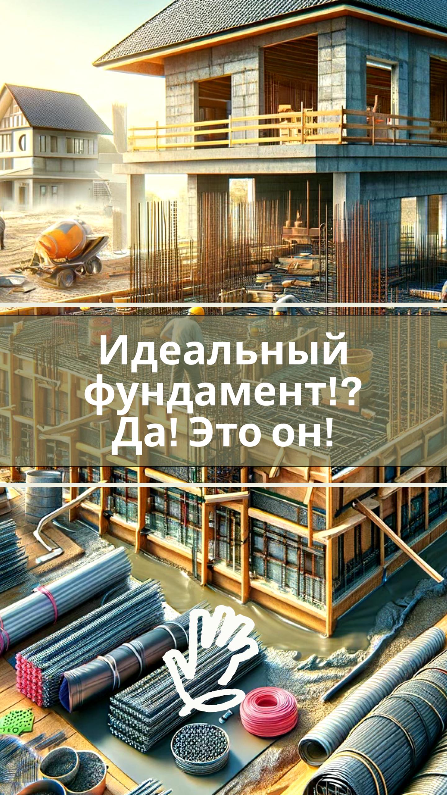 🏠 Идеальный фундамент для одноэтажного дома 190 квм🛠️