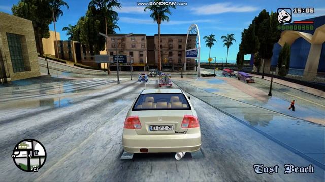 HONDA CIVIC VTEC (GTA SA PC) MODS смотреть онлайн