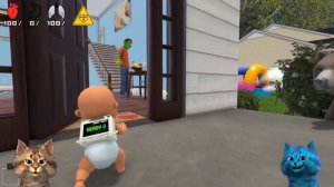 ? РЕБЕНОК в Жёлтом приручил МЕДВЕДЯ ? Who's Your Daddy Весёлый Кот и КОТЁНОК ЛАЙК