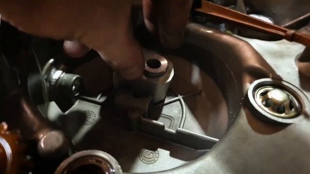 Непосредственный гидровыжим сцепления на китайском эндуро мотоцикле