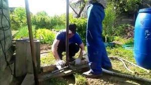 Бурение скважины своими руками.