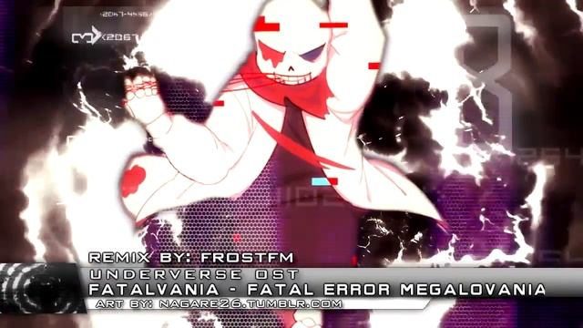 Underverse [Undertale AU] - "Fatal Error Sans Megalovania" 1 Hour Extension смотреть онлайн