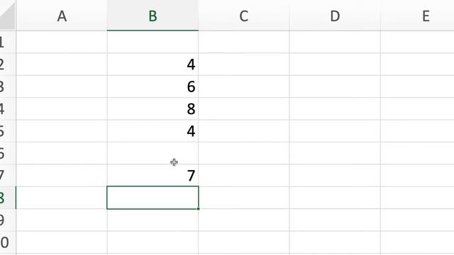Count rows in Excel, Quick Example смотреть онлайн