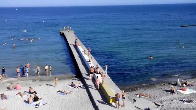 Пляж "Аркадия" в Одессе. Обзор. смотреть онлайн