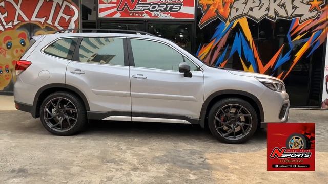 Subaru Forester จัดล้อท็อบที่สุด ใหม่ที่สุด ล้อเรย์ VMF C-01 20x8.5+38 พร้อมรัดคู่ยาง Yoko Parada смотреть онлайн