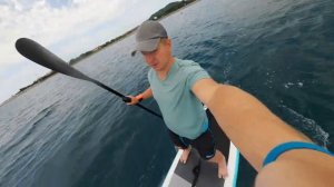 Самодельный Электро SUP | САП с мотором | Краткий обзор и тест