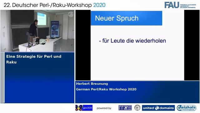Herbert Breunung - Eine Strategie für Perl und Raku смотреть онлайн
