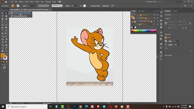 Vectorize Image In Illustrator CC | Convert Raster to Vector in Illustrator Tutorial смотреть онлайн