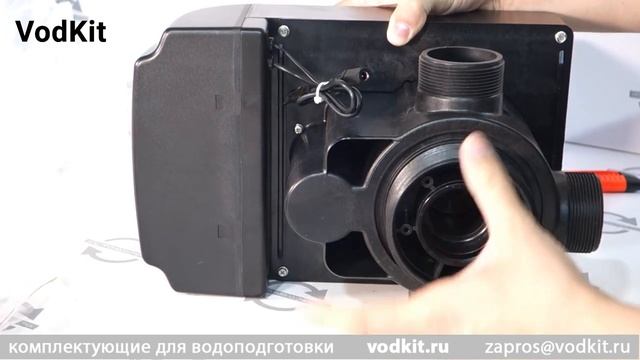 Блок управления RUNXIN TM F75A3, до 10 м3/ч. Краткий обзор. смотреть онлайн