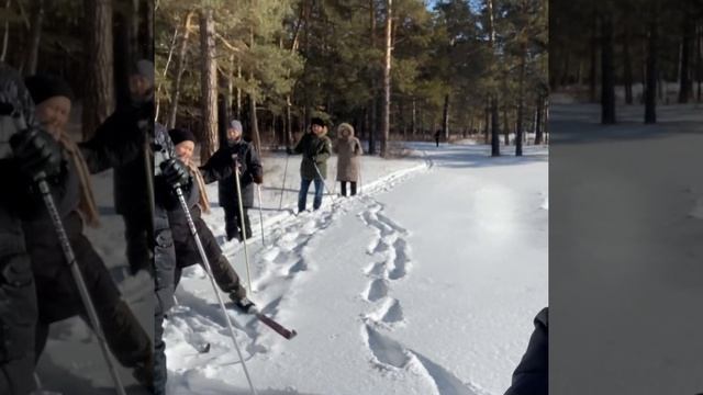 Отдых в Боровом с командой Gano Excel Kazakhstan⛷ смотреть онлайн