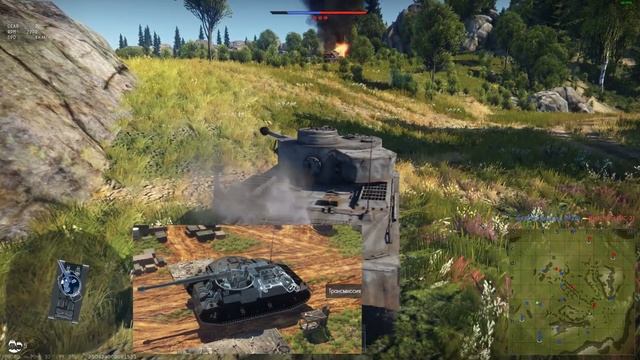 Обзор VK 4501 P: Редкий и гадкий утёнок подрос в War Thunder смотреть онлайн
