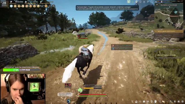 ЛАМПОВЫЙ СТРИМ: Играем в BLACK DESERT 😱 (СКОЛЬКО МОЖНО ПРОСТО БЕГАТЬ?) смотреть онлайн