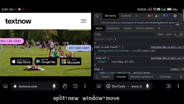 Live editing HTML and CSS on Android OS on kiwi browser || see live changes as edit code смотреть онлайн