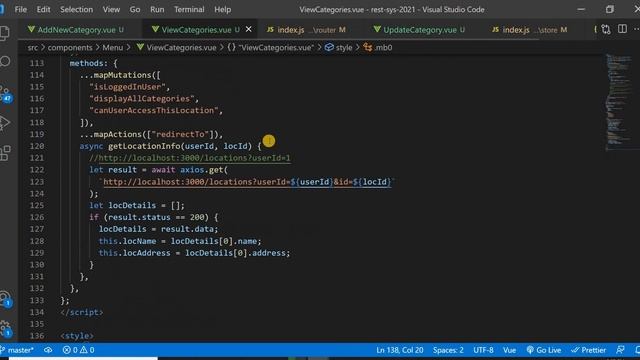 #39 Update Category Name #مشروع_تطبيق_إدارة_مطعم #vue_js_project смотреть онлайн