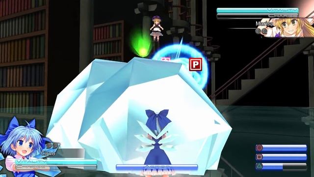 Touhou Kobuto V: Burst Battle - Cirno's story смотреть онлайн