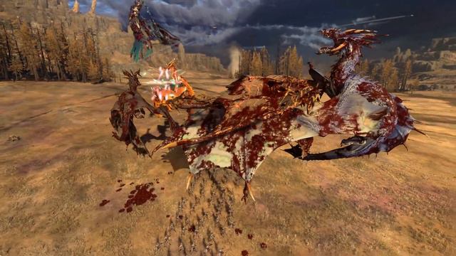 Daemonettes, Razordon Pack, Exalted Lord of Change, Chaos Dragon VS Sun Star and Black Dragon | TW3 смотреть онлайн