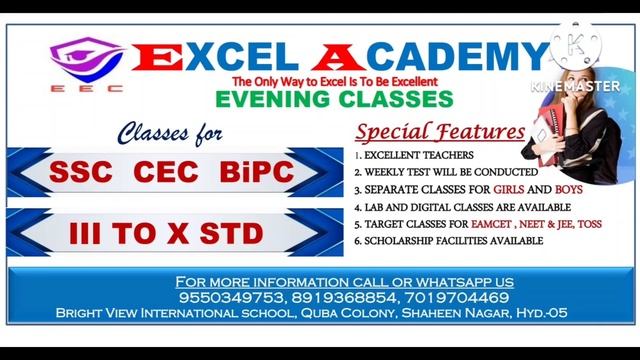 Excel Academy (Shaheen Nagar Hyd) Award Ceremony for batch 2021-22 смотреть онлайн