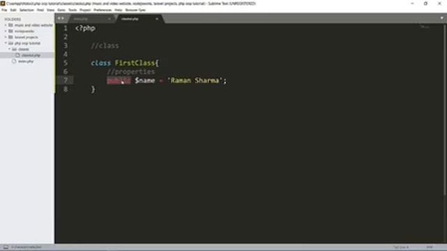 #2 How to create a Class and Its object? | Object Oriented Programming in PHP | MVC PHP смотреть онлайн