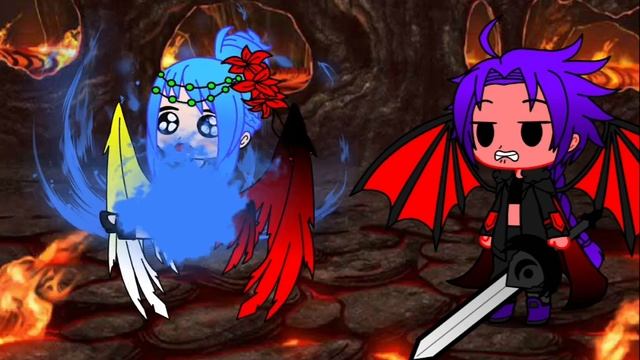 У меня жопа горит.Бульон куриный.Или что происходит в аду.Меме.Гача Лайф.