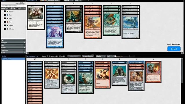 Mirrodin Flashback Draft #2: "Taking Control" (Match 3) смотреть онлайн