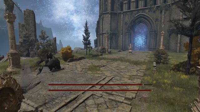 Tree Sentinel VS Night's Cavalry - Elden Ring Cinematic Boss VS Boss Fight #16 смотреть онлайн
