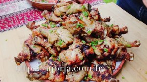 Сочный шашлык из куриной голени на мангале. Вкусный маринад для приготовления сочного мяса курицы