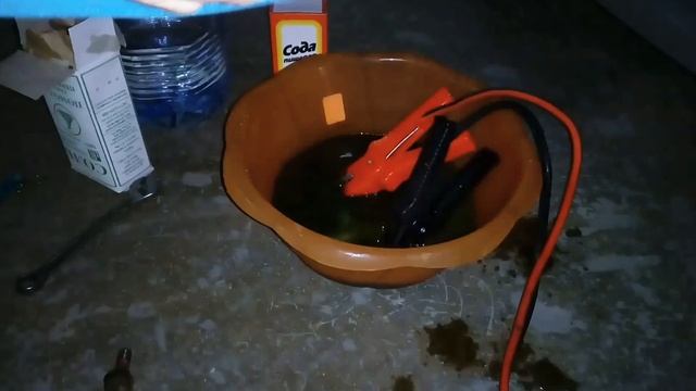 Очистка ржавчины. солью. содой. смотреть онлайн