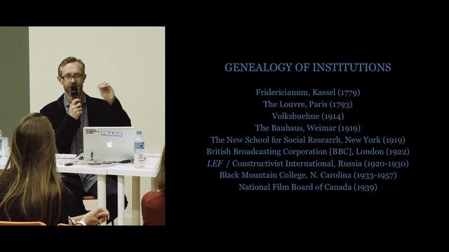 Лекция арт директора Cosmoscow Саймона Риса в Британской высшей школе дизайна