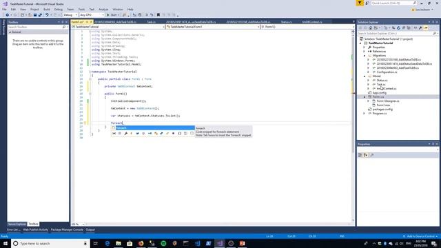 Entity Framework - Part 6 - Reading Data (pt1) смотреть онлайн