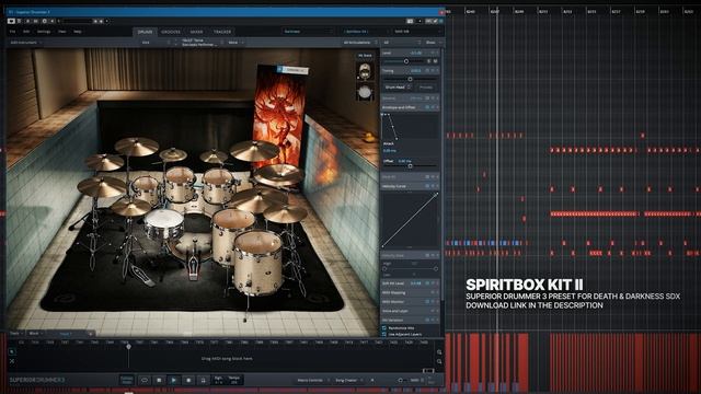 Spiritbox - Circle With Me | Drum Replacement | Superior Drummer 3 Preset