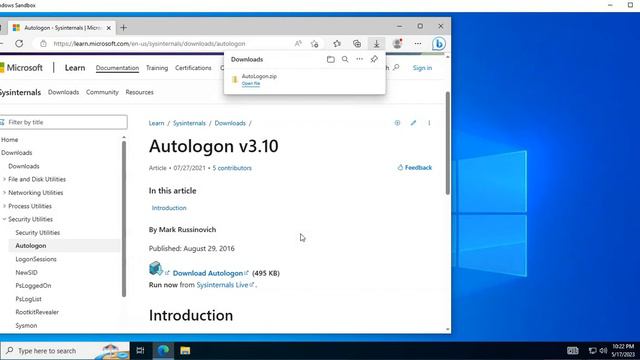 How to setup Autologon from a personal PC or Domain Joined смотреть онлайн