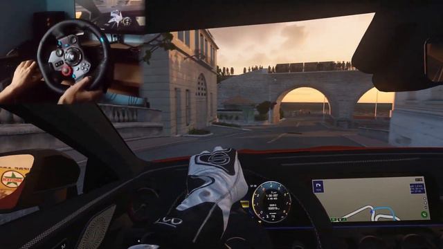 Working Airide and BRUTAL Pops Mercedes-AMG GT 63 S - Assetto Corsa (Logitech G29) смотреть онлайн