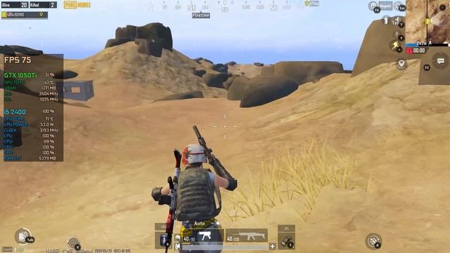 PUBG MOBILE: GTX 1050 Ti - i5 2400│1080p смотреть онлайн