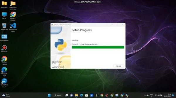 How to install python interpreter in windows 7,8,10,11 64bit ||install python