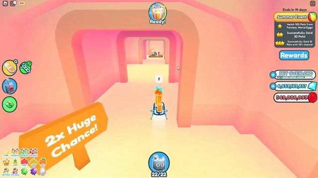 ✨ВСЁ ОБМАН?РЕАЛЬНЫЙ ШАНС ВЫПАДЕНИЯ HUGE PINEAPPLE CAT В PET SIMULATOR X В РОБЛОКС! ROBLOX смотреть онлайн