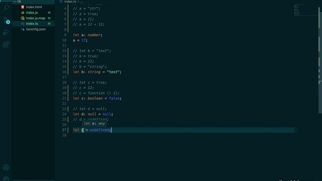 02-dars | Asosiy ma'lumot turlari | TypeScript darslari | uzbek tilida to'liq qo'llanma смотреть онлайн